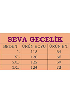 Anne, Hastane Geceliği Battal Rahat Kalıp Yazlık %100 Pamuk Kumaş