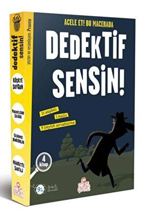 Dedektif Sensin Serisi (4 Kitap) /nesil