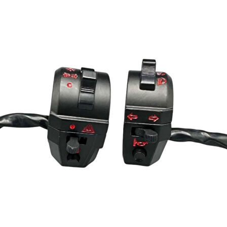Motolider Sağ-Sol Kumanda Takım Cg 125 Agk 125