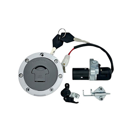 Motolider Kontak Kilit Seti ve Depo Kapağı Oem Cf Moto Nk 250 2018-2022