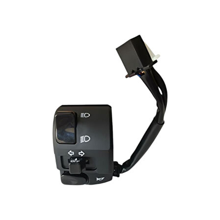 Motolider Sol Kumanda Orjinal B6H-H3972-00 Yamaha Nmax 125 155 2021-2023