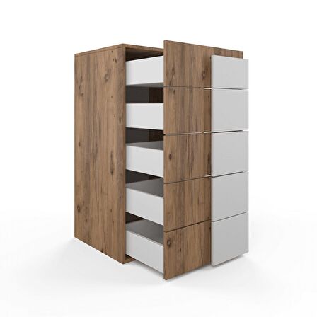 Venge Şifonyer 5 Çekmeceli