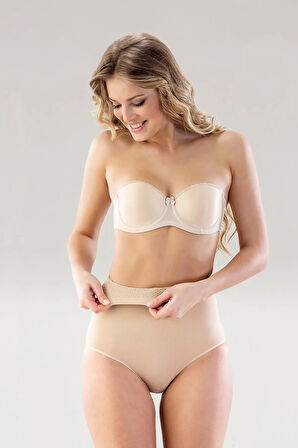 Kadın Bordo Roberta Desteksiz Südyen 7006