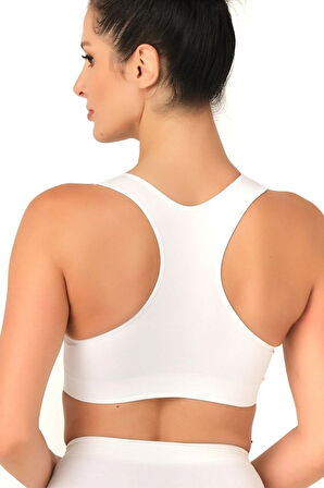 Kadın Ten Toparlayıcı Sporcu Sütyen