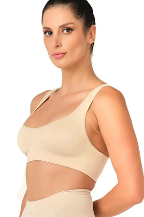 Toparlayıcı Pedli Sporcu Sütyen