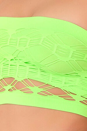 Seamless Straplez Çift Kat Örme Bustiyer