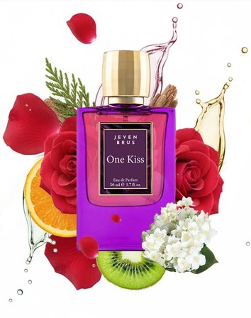 Jeven Brus One Kiss Eau de Parfum 50ml - Orjinal Bandrollü Uzun Süre Kalıcı Parfüm