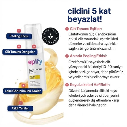 Özel Bakım Seti | Tüy Dökücü Pompalı Krem,Epilation Jel ve Glutatyon Peeling