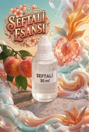 Kendi Sabununu Yap! 10 KG Şeffaf Sabun Bazı + Şeftali Esansı +Pembe Kırmızı Boya