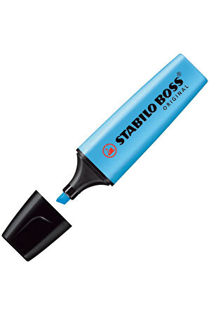 STABİLO BOSS FOSFORLU KALEM MAVİ