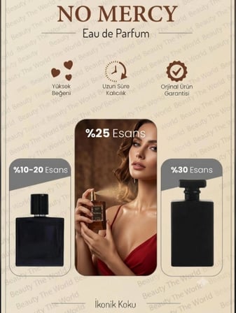 Jeven Brus No Mercy Eau de Parfum - Orjinal Bandrollü Özel Seri