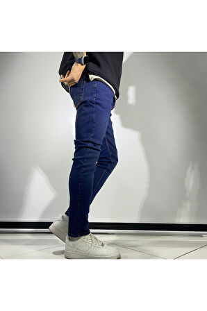 Likralı Slim Fit Erkek Jean Pantolon