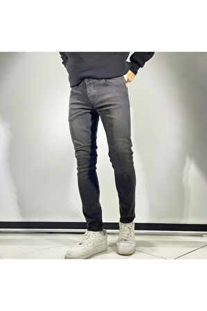 Likralı Slim Fit Erkek Jean Pantolon