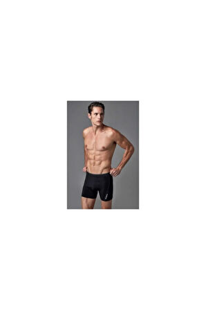 3 Adet Erkek Compact-cotton Uzun Boxer Siyah