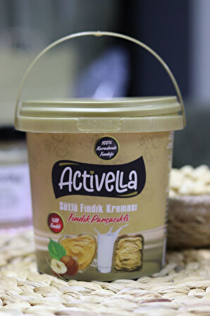 Activella Sütlü Fındık Kreması Parçacıklı 800gr %30 Fındıklı X3