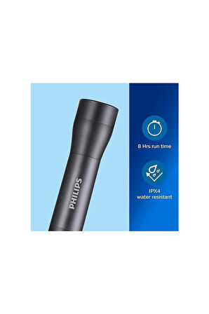 SFL4000T/10 El Feneri - 3 Aaa Pilli LED El Feneri - 120 Lümen - Siyah [enerji Sınıfı A+]