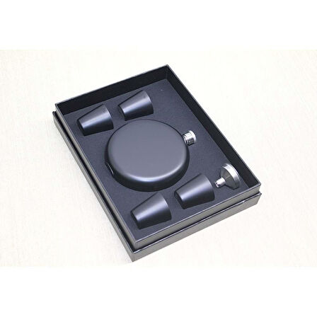 4 Shot Bardaklı Matara Seti