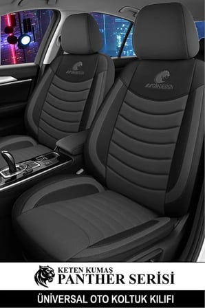 Alfa Romeo 166 -936 2.5 I V6 24v - 190 Hp 2000 PANTHER Serisi UYUMLU KETEN OTO KOLTUK KILIFI FÜME