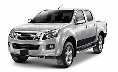 Isuzu D-Max Kapı Koruma Gövde Kaplaması Seti Abs Plastik 2012-2019