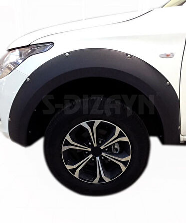 Mitsubishi L200 Çamurluk Kaplaması Dodik Seti Abs Plastik Vidalı 2015-2019