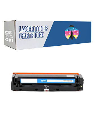 Safir Toner Canon CRG-054 İ-Sensys MF-641Cw Mavi 1.400 Syf  Muadil Toner