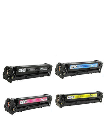 Safir Toner Canon CRG-731/CB540 İ-Sensys LBP-7110Cw  CMYK 1 Set  Muadil Toner