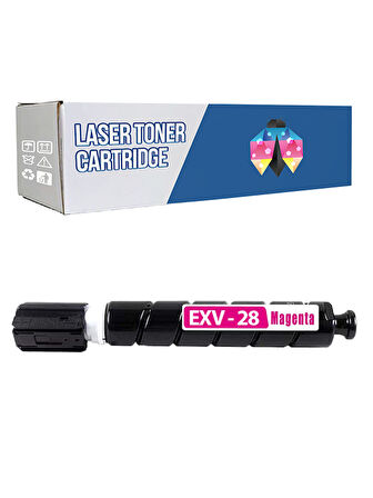 Safir Toner Canon imageRUNNER Advance C5051C-EXV-28 Kırmızı 38.000 Syf   Muadil Toner