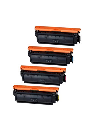 Safir Toner Canon CRG-040H  Canon İ-Sensys LBP-712Cdn CMYK 1 Set  Muadil Toner