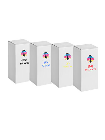 Safir Toner Canon E414 Litre Sarı Muadil Mürekkep