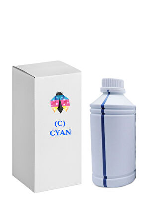 Safir Toner Canon E474 1 Litre Mavi Muadil Mürekkep 