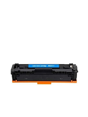 Safir Toner Hp 207X-W2211X LaserJet Pro MFP M283cdw 1.250 Syf Mavi Çipsiz Muadil Toner