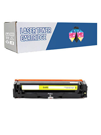 Safir Toner Canon CRG-067H  / Canon i-Sensys LBP-631Cw Sarı Çipli Muadil Toner