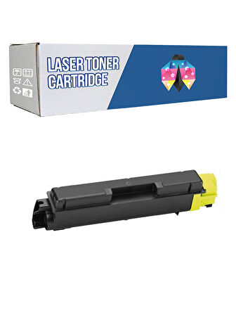 Safir Toner  Kyocera ECOSYS P6021cdn TK-580  Sarı  3.500 Syf Muadil Toner