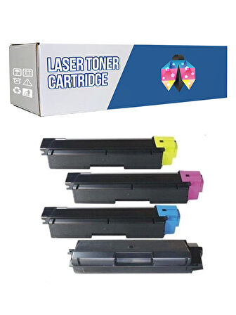 Safir Toner  Kyocera  ECOSYS P6021cdn TK-580 CMYK 1 Set  Muadil Toner