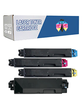 Safir Toner Kyocera Ecosys M6230cidn TK-5270 CMYK 1 Set  Muadil Toner