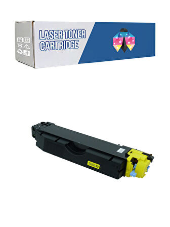 Safir Toner Kyocera TK-5140 5.000 Syf  Sarı Muadil Toner