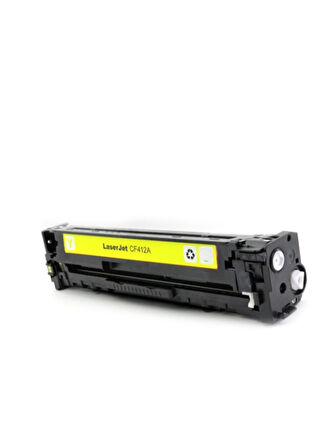 Safir Toner Hp Pro MFP M477fdw 410A-CF412A  2,300 Syf Sarı Muadil Toner