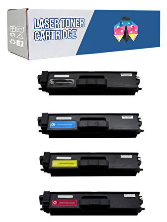 Safir Toner Brother TN-466 HL-L8260CDW CMYK 1 Set   Muadil Toner 