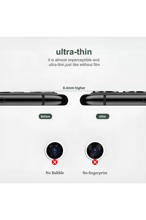 Apple iPhone 16 Gerçek Cam Safir Lens Koruma Mavi
