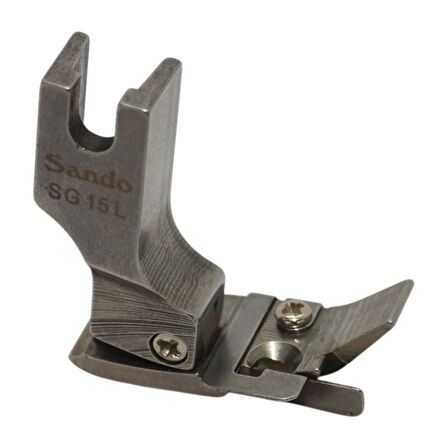 Sando SG15L Düz Makine 1,5 mm Üstten Tırnaklı Sol Çima Ayağı