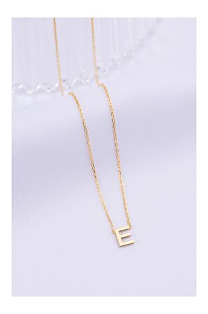 925 Ayar Gümüş Harf Kolye