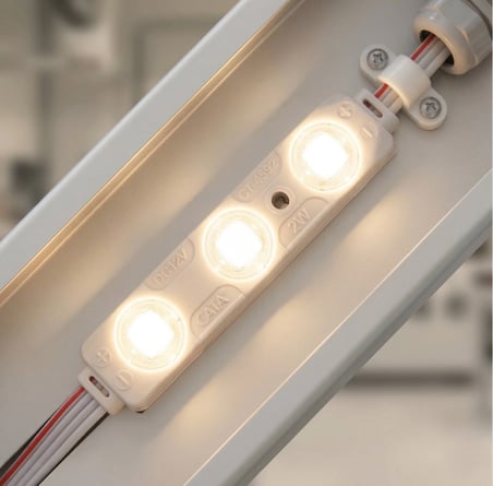 1 Adet 10 Adet CATA CT 4592 Modül Led 2W 3200K Gün Işığı 12V