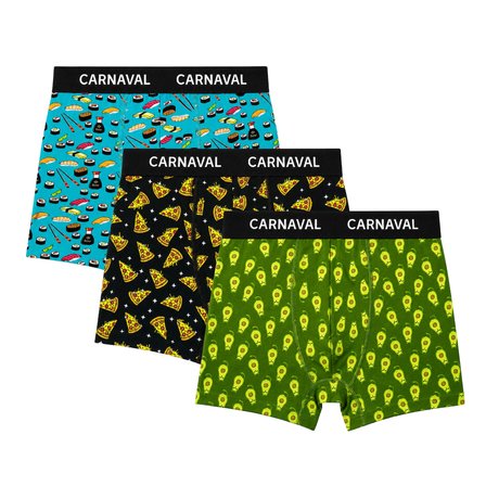 Carnaval Snack Garden Erkek Boxer 3’lü Set