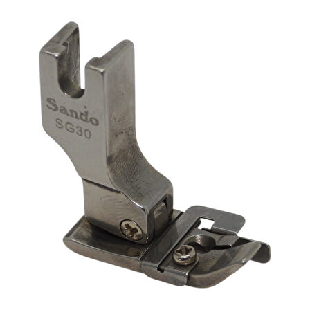 Sando SG30 Düz Makine 3 mm Üstten Tırnaklı Sağ Çima Ayağı