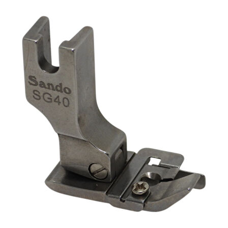 Sando SG40 Düz Makine 4 mm Üstten Tırnaklı Sağ Çima Ayağı