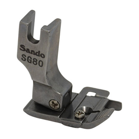 Sando SG80 Düz Makine 8 mm Üstten Tırnaklı Sağ Çima Ayağı