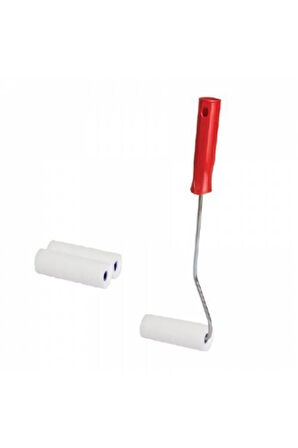 Sünger Rülo Fırça Ve 2 Yedek Başlık 10 Cm