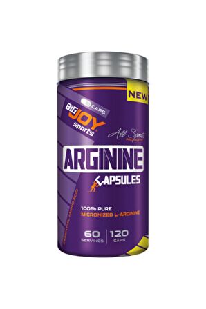 Bigjoy Arginine 120 Vejetaryen Kapsül