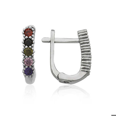 Gümüş Renkli Küpe