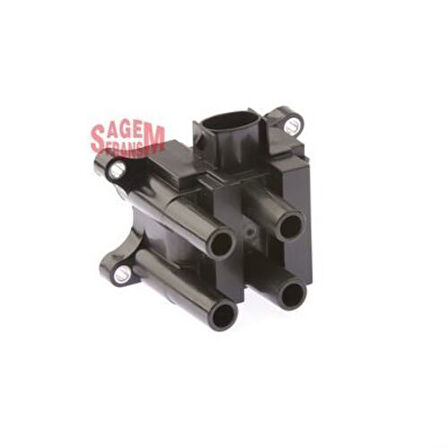 Sagem 10118 Ateşleme Bobini Escort 95>99 Mazda 121 96>03 Ka <08 1.3 Fıesta Fusıon 1.0 1.25 1.4 16V 1.6 16V Focus C Ma98>07 Mondeo 96>00 1.6 16V 1.8 16V 2.016V 1.8 16V 02 > (Kose Bağlantı. Bukey Tıp)